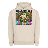Pigment French Oak Easter Bunny Tumbler Urban Hoodie - BundleAndBundleShop