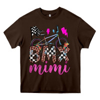Chocolate Brown bmx mimi Heavy Core Tee - JahusDesignShop