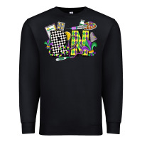 Black registered nurse mardi gras Premium Sweatshirt - CowGirlArtShop