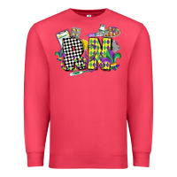Cardinal registered nurse mardi gras Premium Sweatshirt - CowGirlArtShop