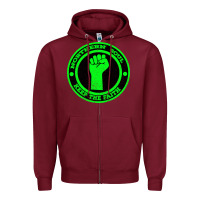 Burgundy Northern Soul Keep the Faith Zipper Hoodie - Bettercallsaul