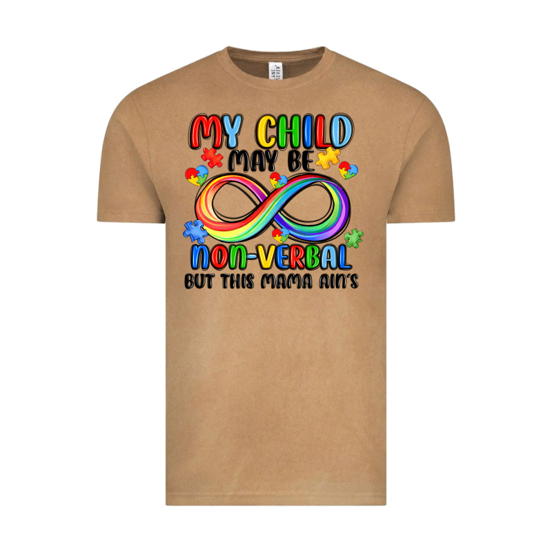 My Child May Be Non Verbal But This Mama Ain's Vintage Tee by JahusDesignShop | Teevron