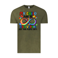 Vintage Olive my child may be non verbal but this mama ain's Vintage Tee - JahusDesignShop