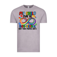 Vintage Zinc my child may be non verbal but this mama ain's Vintage Tee - JahusDesignShop