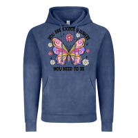 Vintage Denim you are exactly where you need to be Vintage Hoodie - MaliasSmallBusiness