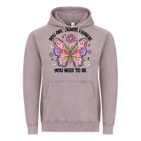 Vintage Zinc you are exactly where you need to be Vintage Hoodie - MaliasSmallBusiness