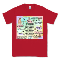Red self love Classic Tee - MaliasSmallBusiness