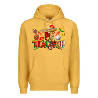 Mustard cinco de mayo pe teacher Premium Hoodie - CowGirlArtShop