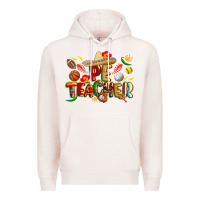 Pale Pink cinco de mayo pe teacher Premium Hoodie - CowGirlArtShop