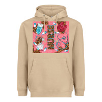 Mushroom pink glitter nurse Heavyweight Hoodie - TumblerDesignByShophia