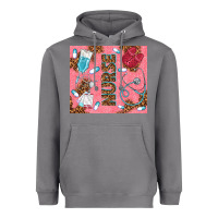 Storm pink glitter nurse Heavyweight Hoodie - TumblerDesignByShophia
