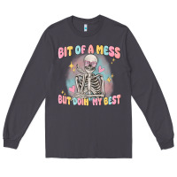 Smoke bit of a mess but doing my best Long Sleeve Tee - MaliasSmallBusiness