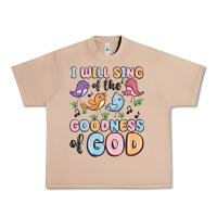 Burro i will sing of the goodness of god Urban Heavy Tee - MaliasSmallBusiness