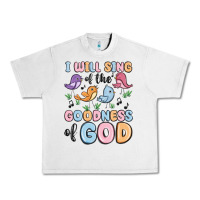 Lunar Rock i will sing of the goodness of god Urban Heavy Tee - MaliasSmallBusiness