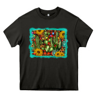 Asphalt cactus christmas Heavy Core Tee - BarkalooDesign