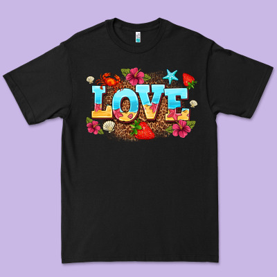Love Summer Premium Tee Designed By Adodesignshop