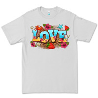 Dove Grey love summer Premium Tee - AdoDesignShop