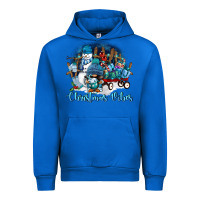 Cobalt christmas vibes Urban Hoodie - FaDigitalArtStudio