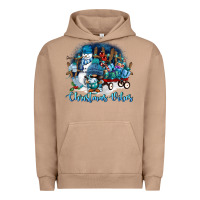 Pigment Burro christmas vibes Urban Hoodie - FaDigitalArtStudio