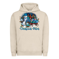 Pigment French Oak christmas vibes Urban Hoodie - FaDigitalArtStudio