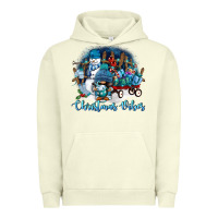 Pigment Pistachio christmas vibes Urban Hoodie - FaDigitalArtStudio