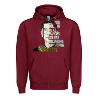 Burgundy RBG Ruth Bader Ginsburg Women Belong In All Places Zipper Hoodie - Bettercallsaul