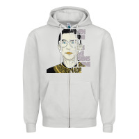 Dove Grey RBG Ruth Bader Ginsburg Women Belong In All Places Zipper Hoodie - Bettercallsaul