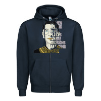 Navy RBG Ruth Bader Ginsburg Women Belong In All Places Zipper Hoodie - Bettercallsaul