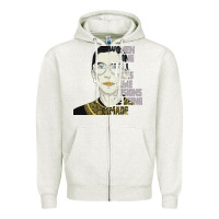 Oatmeal Heather RBG Ruth Bader Ginsburg Women Belong In All Places Zipper Hoodie - Bettercallsaul