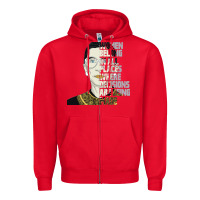 Red RBG Ruth Bader Ginsburg Women Belong In All Places Zipper Hoodie - Bettercallsaul