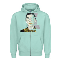 Seafoam RBG Ruth Bader Ginsburg Women Belong In All Places Zipper Hoodie - Bettercallsaul