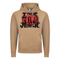 Vintage Coffee true crime junkie Vintage Hoodie - MaliasSmallBusiness