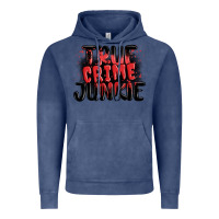 Vintage Denim true crime junkie Vintage Hoodie - MaliasSmallBusiness