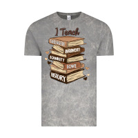 Cloud Rock i teach strength bravery equality love history Vintage Tee - MaliasSmallBusiness