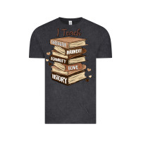 Vintage Black i teach strength bravery equality love history Vintage Tee - MaliasSmallBusiness