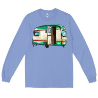 Colony Blue caravan Long Sleeve Tee - MaliasSmallBusiness