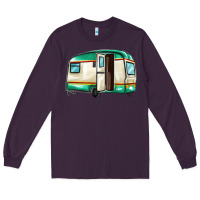 Plum caravan Long Sleeve Tee - MaliasSmallBusiness