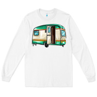 White caravan Long Sleeve Tee - MaliasSmallBusiness