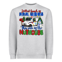 Heather Grey jolliest bunch of postal workers this side of the Heavyweight Sweatshirt - MaliasSmallBusiness