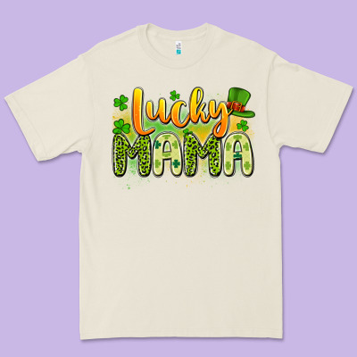 Lucky Mama Premium Tee Designed By Artiststas