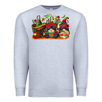 Heather Grey cinco de mayo gnomes Premium Sweatshirt - CowGirlArtShop