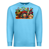 Ocean Blue cinco de mayo gnomes Premium Sweatshirt - CowGirlArtShop
