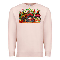 Pale Pink cinco de mayo gnomes Premium Sweatshirt - CowGirlArtShop