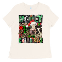 Bone Mooey christmas Ladies Tee - FaDigitalArtStudio