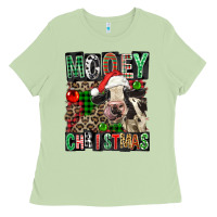 Matcha Mooey christmas Ladies Tee - FaDigitalArtStudio