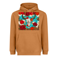 Meerkat bull skull rose Heavyweight Hoodie - TumblerDesignByShophia
