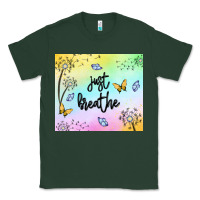 Sports Green just breathe Classic Tee - MaliasSmallBusiness