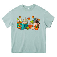 Arona fall coffee cups Heavy Core Tee - AdoDesignShop