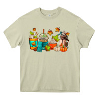 Mossy fall coffee cups Heavy Core Tee - AdoDesignShop