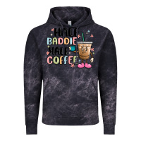 Cloud Black half baddie half coffee Vintage Hoodie - MaliasSmallBusiness
